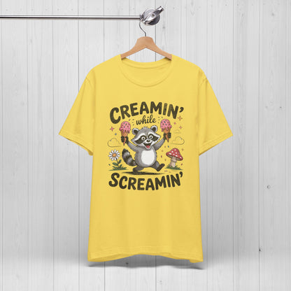 Creaming Screaming Raccoon Shirt