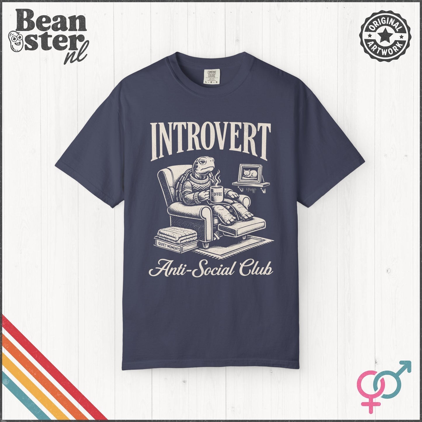 Anti Social Club Graphic Tee | Introvert Meme T-Shirt
