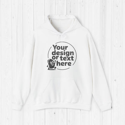 Custom Gildan 18500 Hoodie Personalize Hooded Sweatshirt