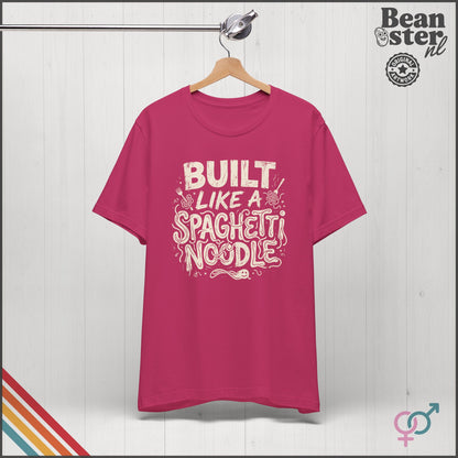 Build Like a Spaghetti Noodle | EDS Funny Shirt for Spoonies