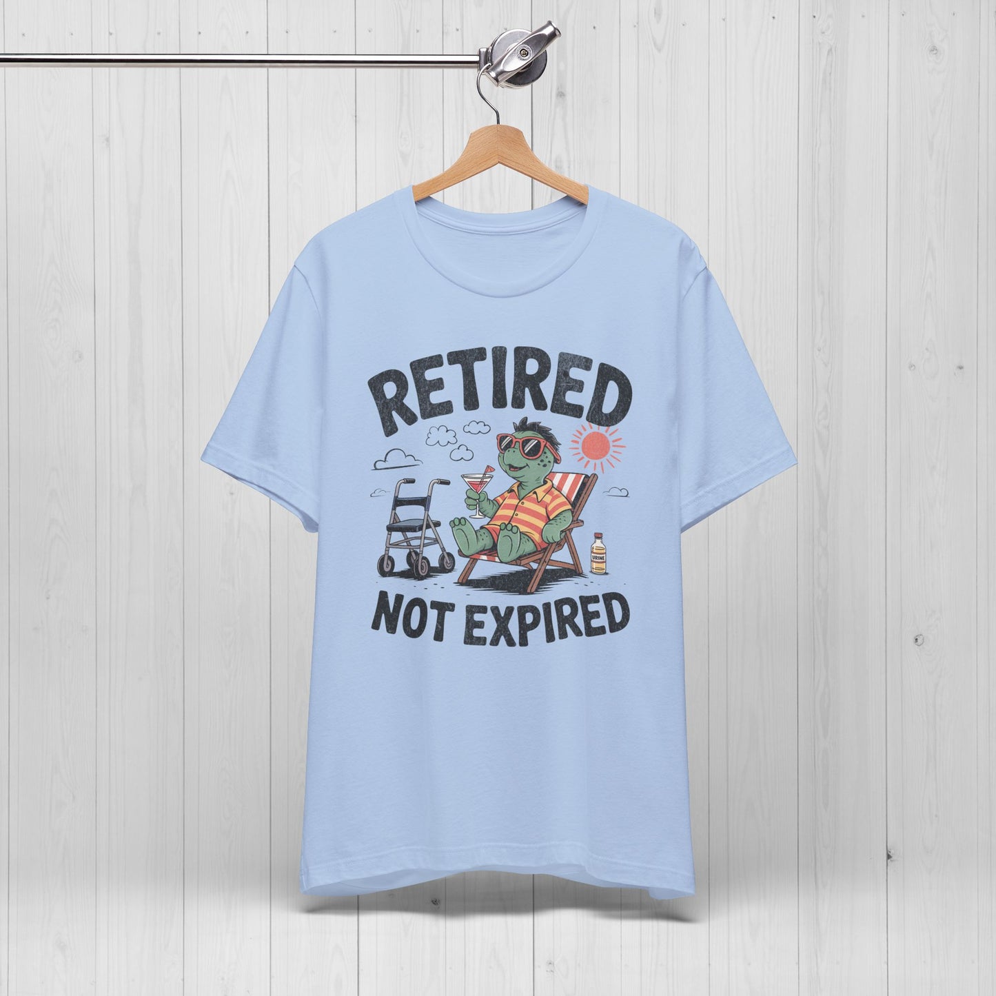 Expired But Still Desired Frog Tee – Funny Retirement Shirt