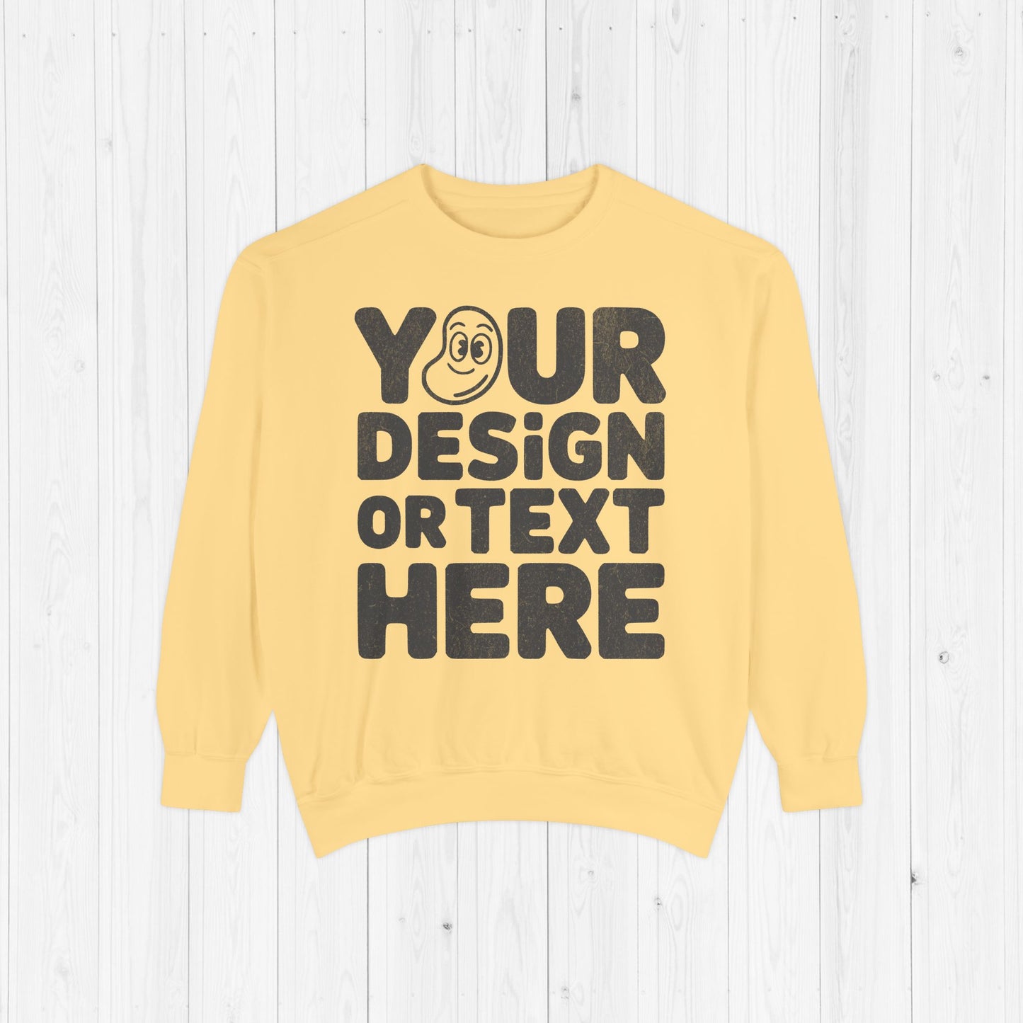 Custom Comfort Colors 1566 Vintage Personalized Unisex Sweatshirt