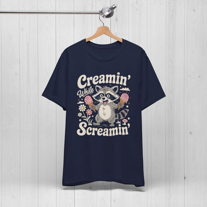 Creaming Screaming Raccoon Shirt