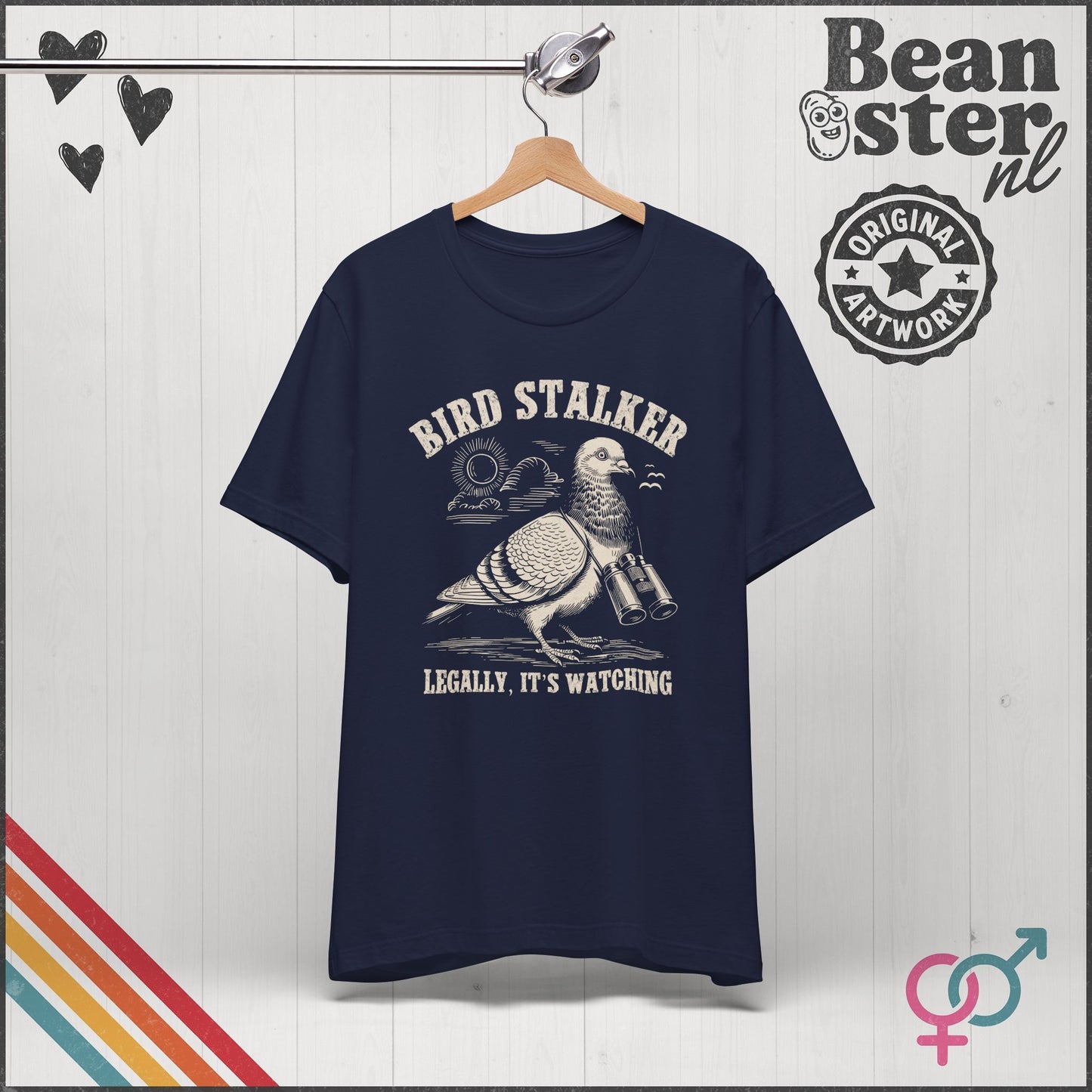 Bird Stalker T-Shirt | Funny Birdwatching Graphic Tee