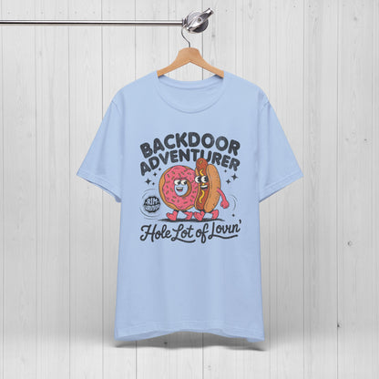 🎯Backdoor Adventurer Shirt | Donut Hotdog Tee