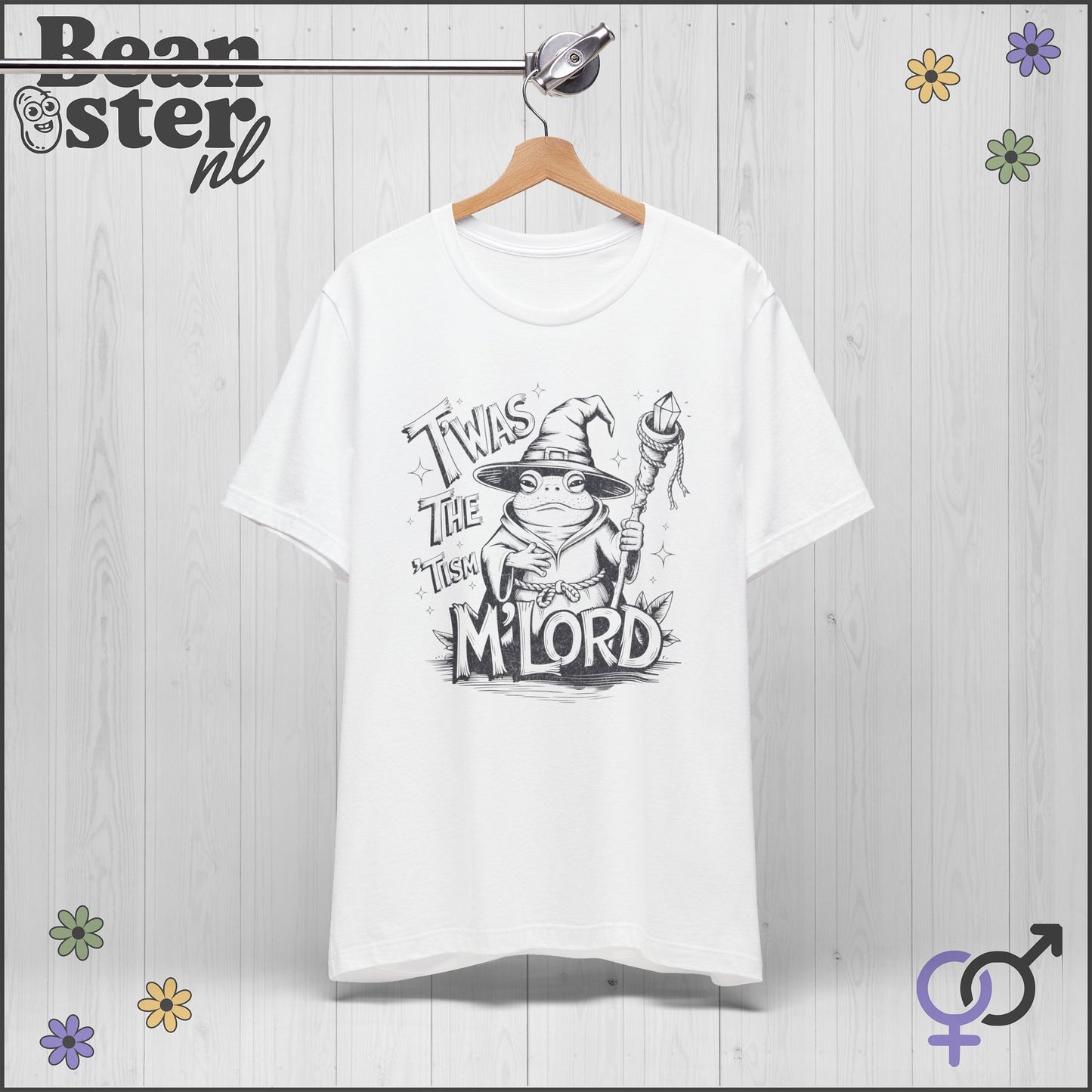 ‘T’was The ’Tism M’lord’ Wizard Frog Meme T-Shirt