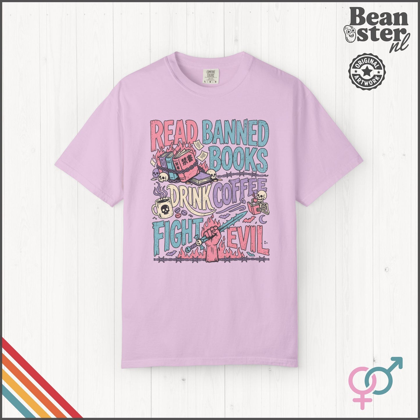 Read Banned Books Coffee Activist T-Shirt