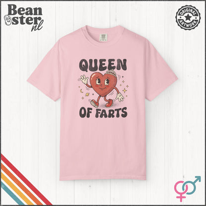 Queen Of Farts Funny T-Shirt | Gen Z Humor Tee