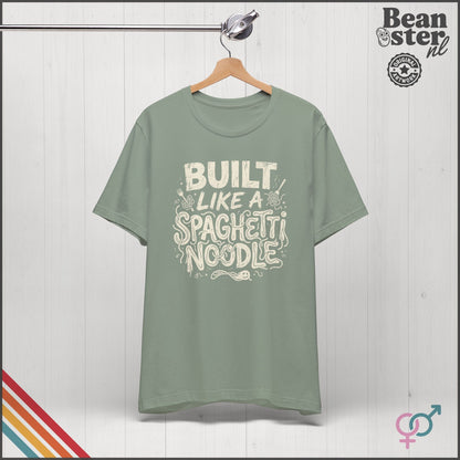 Build Like a Spaghetti Noodle | EDS Funny Shirt for Spoonies