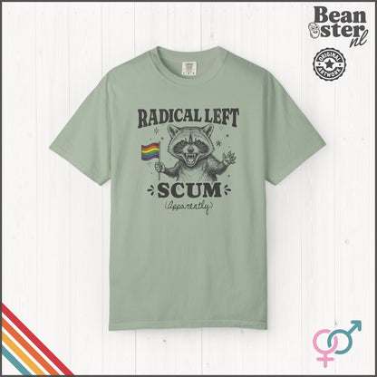 Radical Left Scum T-Shirt | Funny Political Protest Tee