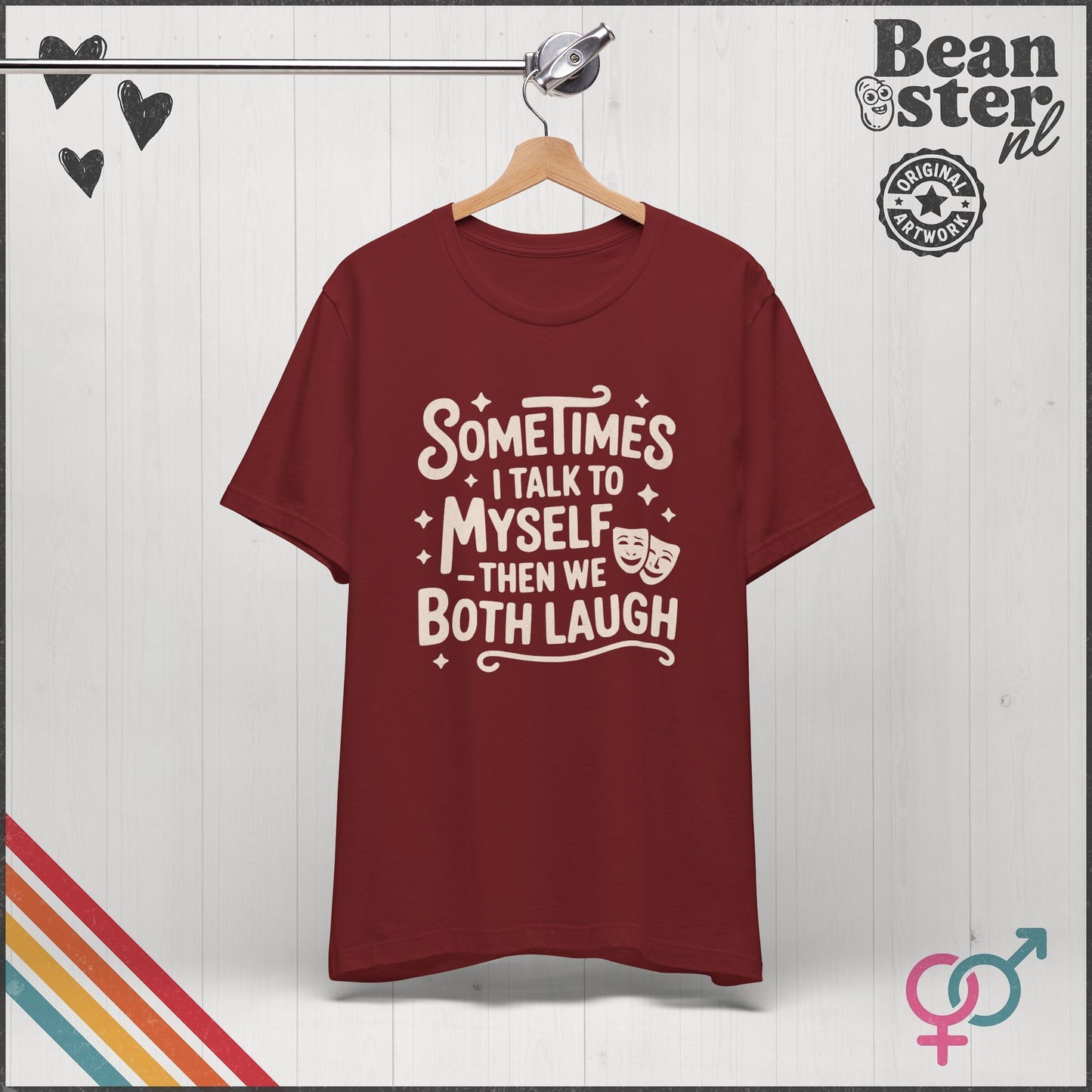 Sometimes I Talk To Myself Funny Sarcastic T-Shirt