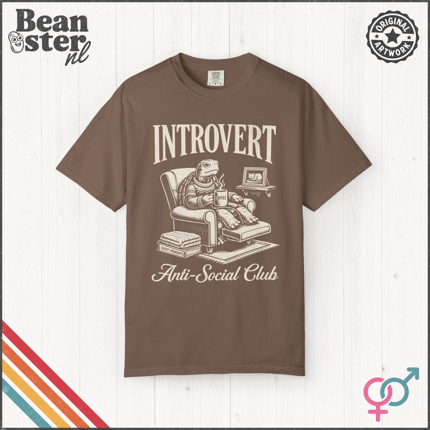 Anti Social Club Graphic Tee | Introvert Meme T-Shirt