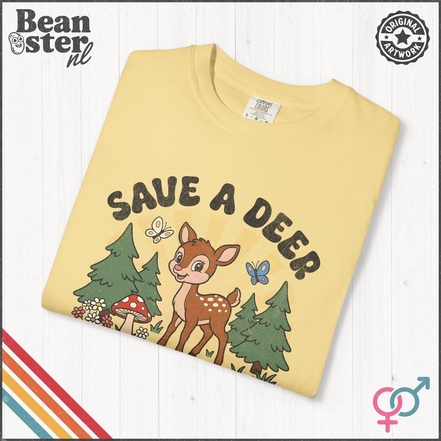 Save A Deer Hunt A Racist Funny Protest T-Shirt