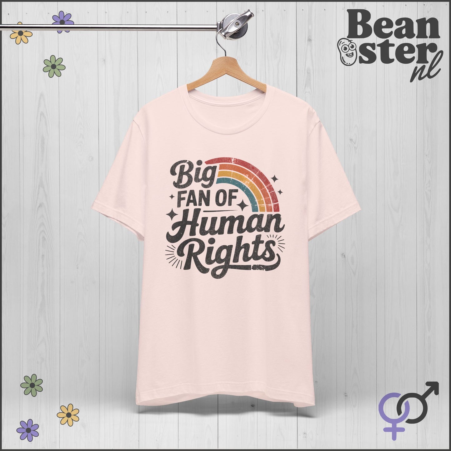 Big Fan of Human Rights Shirt | Original Protest T-Shirt