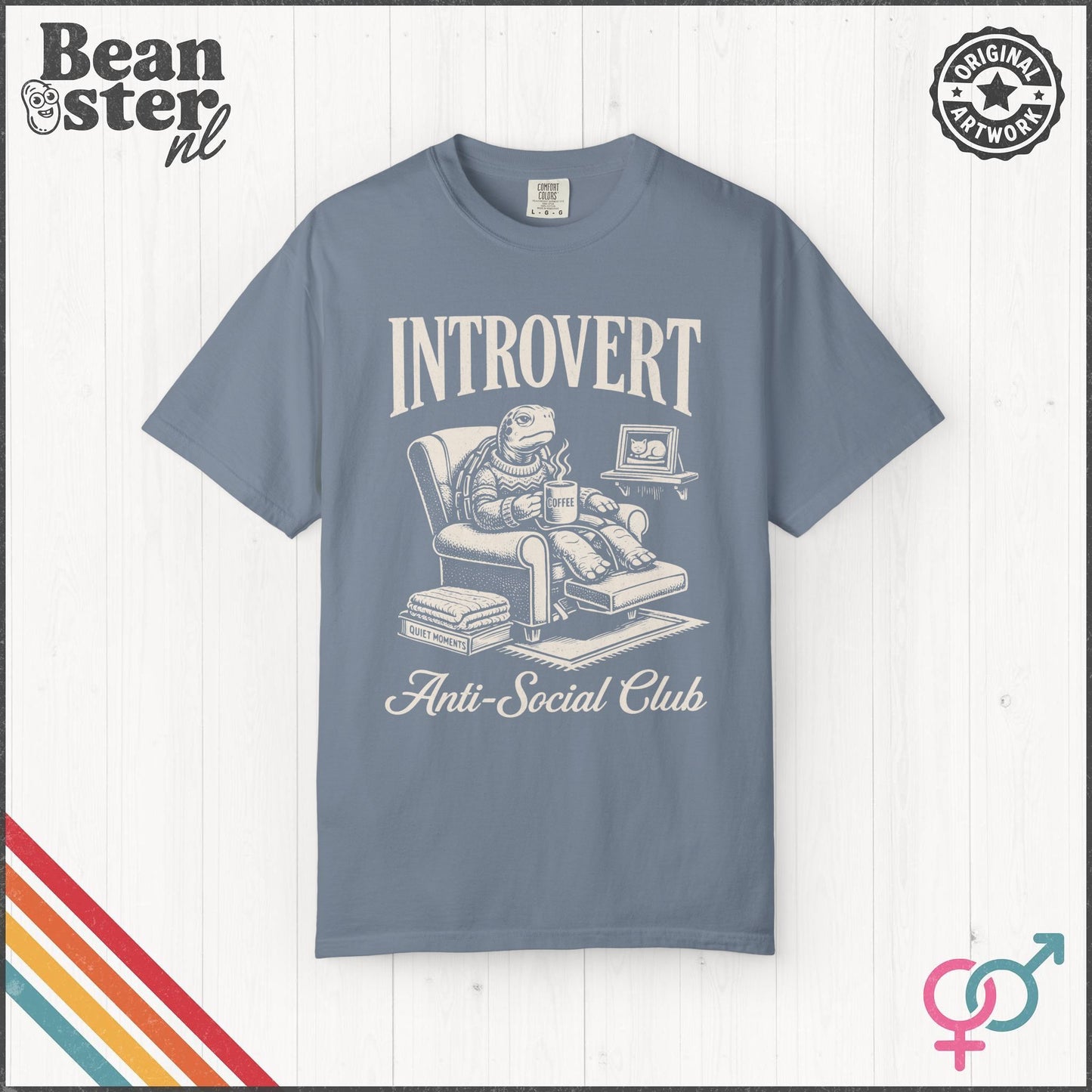 Anti Social Club Graphic Tee | Introvert Meme T-Shirt