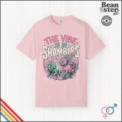 The Vibe Is In Shambles T-Shirt | Funny Meme Tee