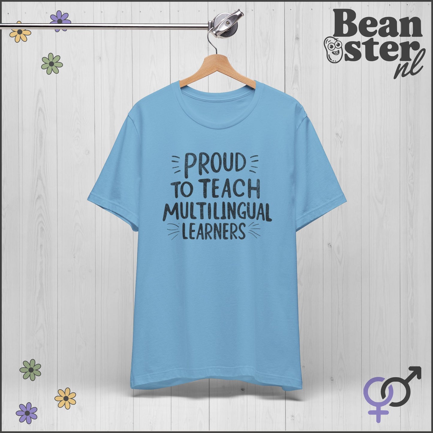 Proud To Teach Multilingual Learners – Funny Teacher Tee