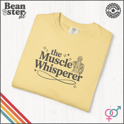Muscle Whisperer Funny Massage Therapist T-Shirt