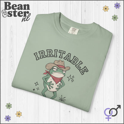 Irritable Like My Bowels Frog Shirt | Funny IBS Gift Tee