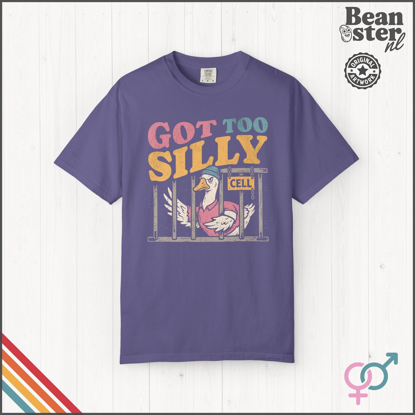 Got Too Silly Funny Graphic T-Shirt | Weird Humor Tee