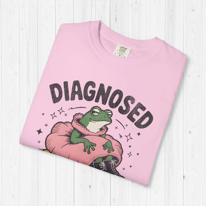 Diagnosed With Slay DHD Shirt Funny ADHD Frog Tee
