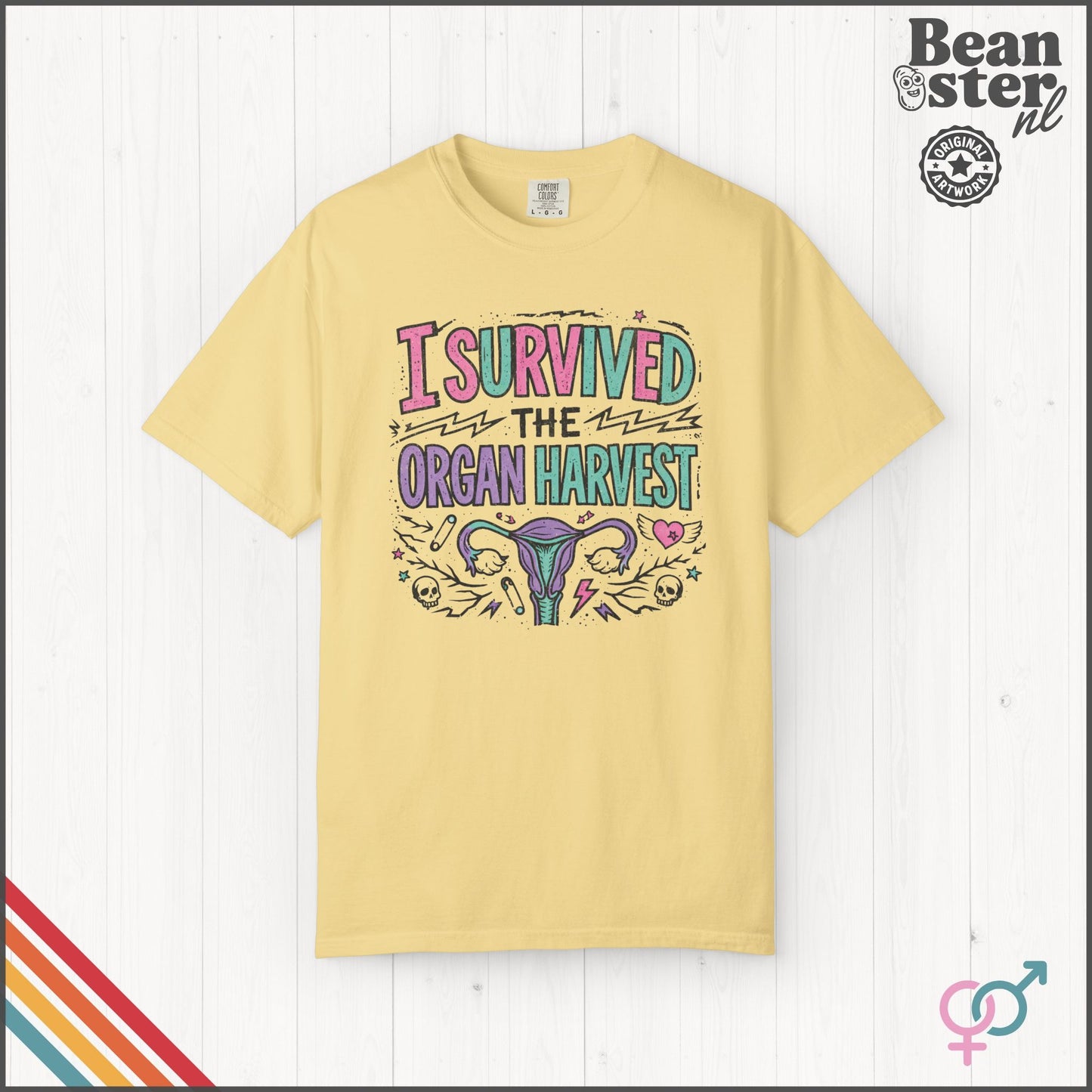 Funny Hysterectomy Shirt | I Survived the Organ Harvest Tee
