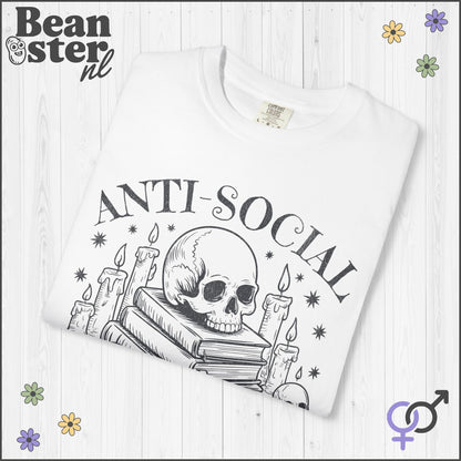 Anti Social Book Club T-Shirt | Funny Book Lover Tee