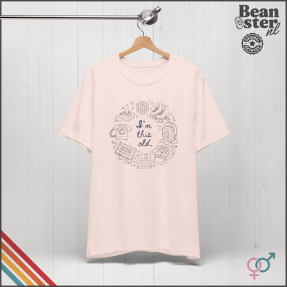 I'm This Old T-Shirt | Funny Retro Vintage Tee