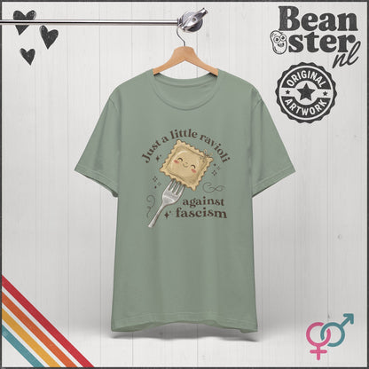 Ravioli Against Fascism Shirt – Cute Activist Tee