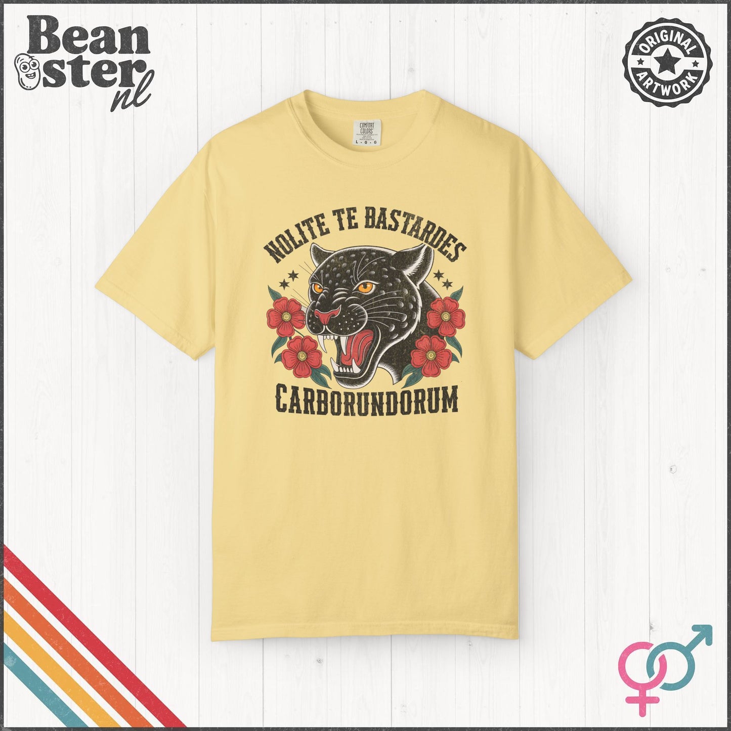 Black Panther Nolite Te Bastardes Carborundorum Tee