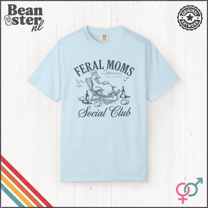 Feral Moms Social Club T-Shirt – Funny Mom Life Tee