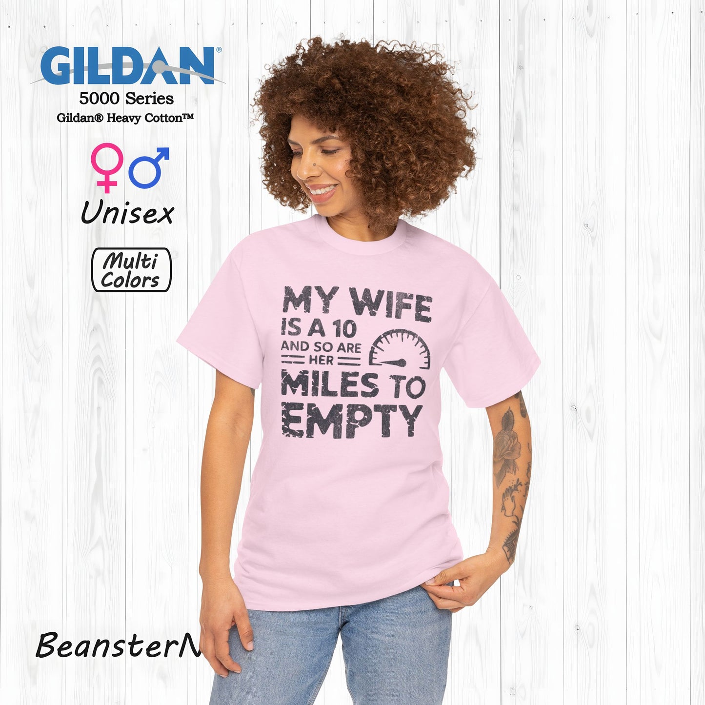My Wife Is A 10 And So Are Her Miles To Empty Shirt