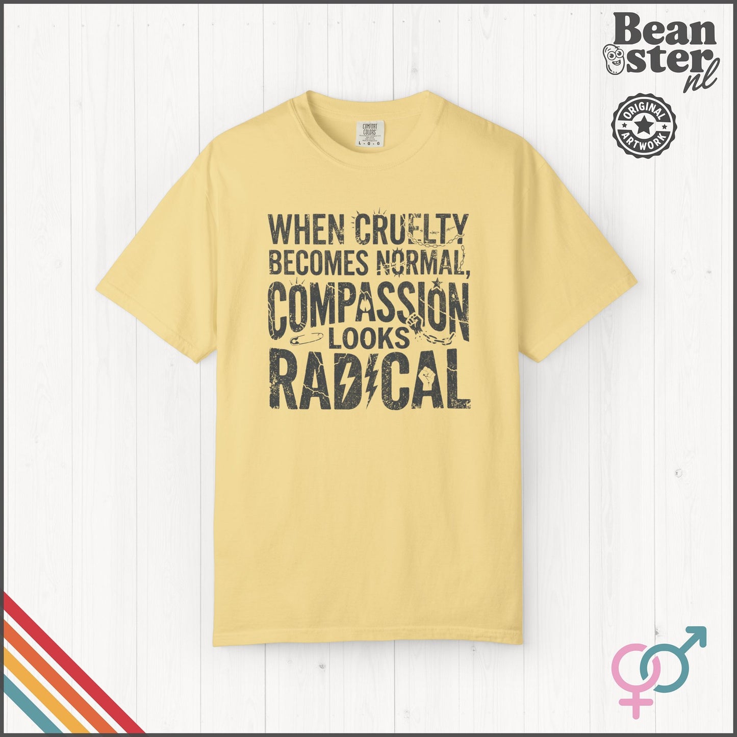 Compassion Looks Radical Protest & Activist T-Shirt