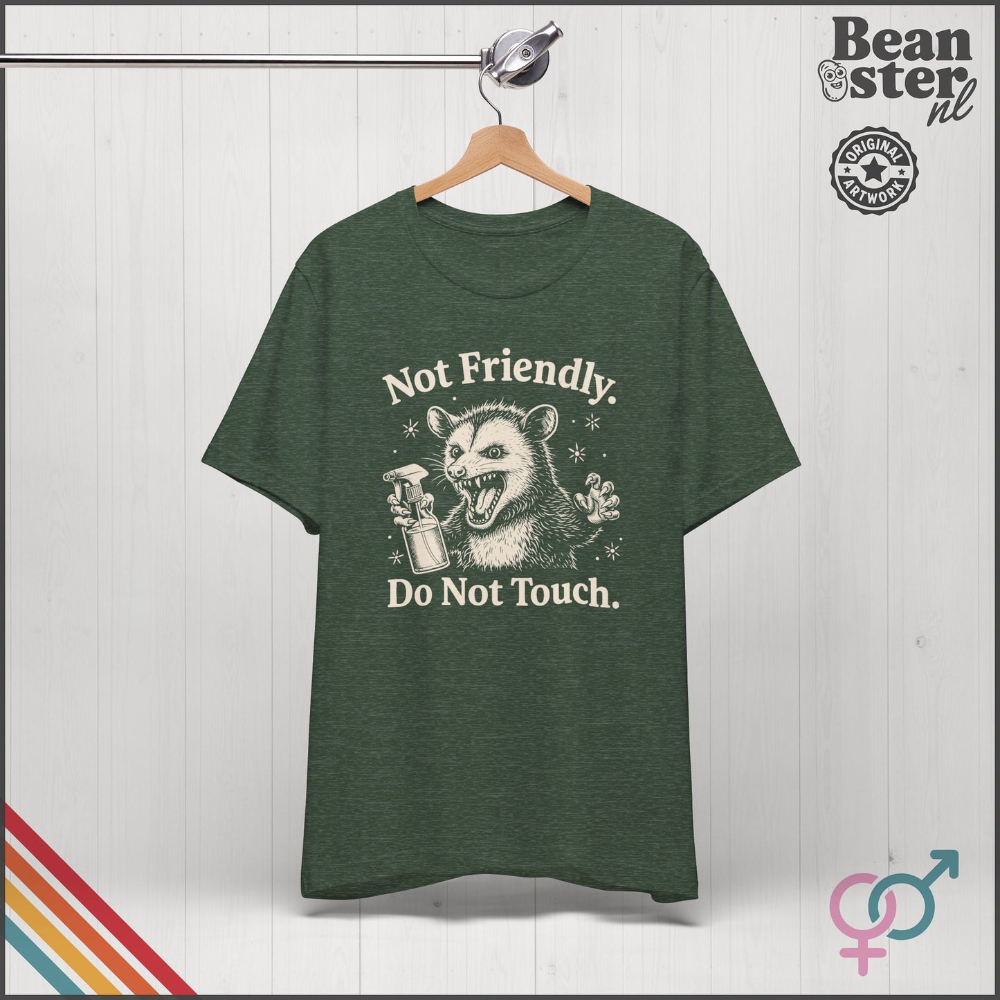 Not Friendly Do Not Touch Shirt | Funny Introvert Tee
