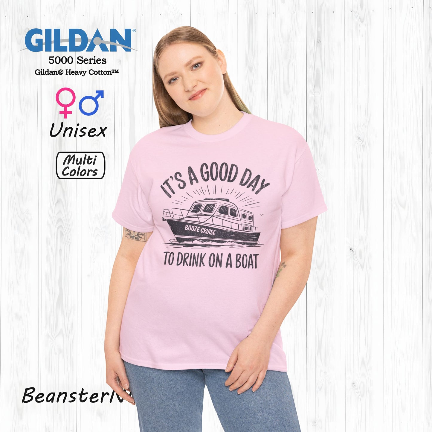 It's A Good Day To Drink On A Boat T-Shirt – Fun Tee