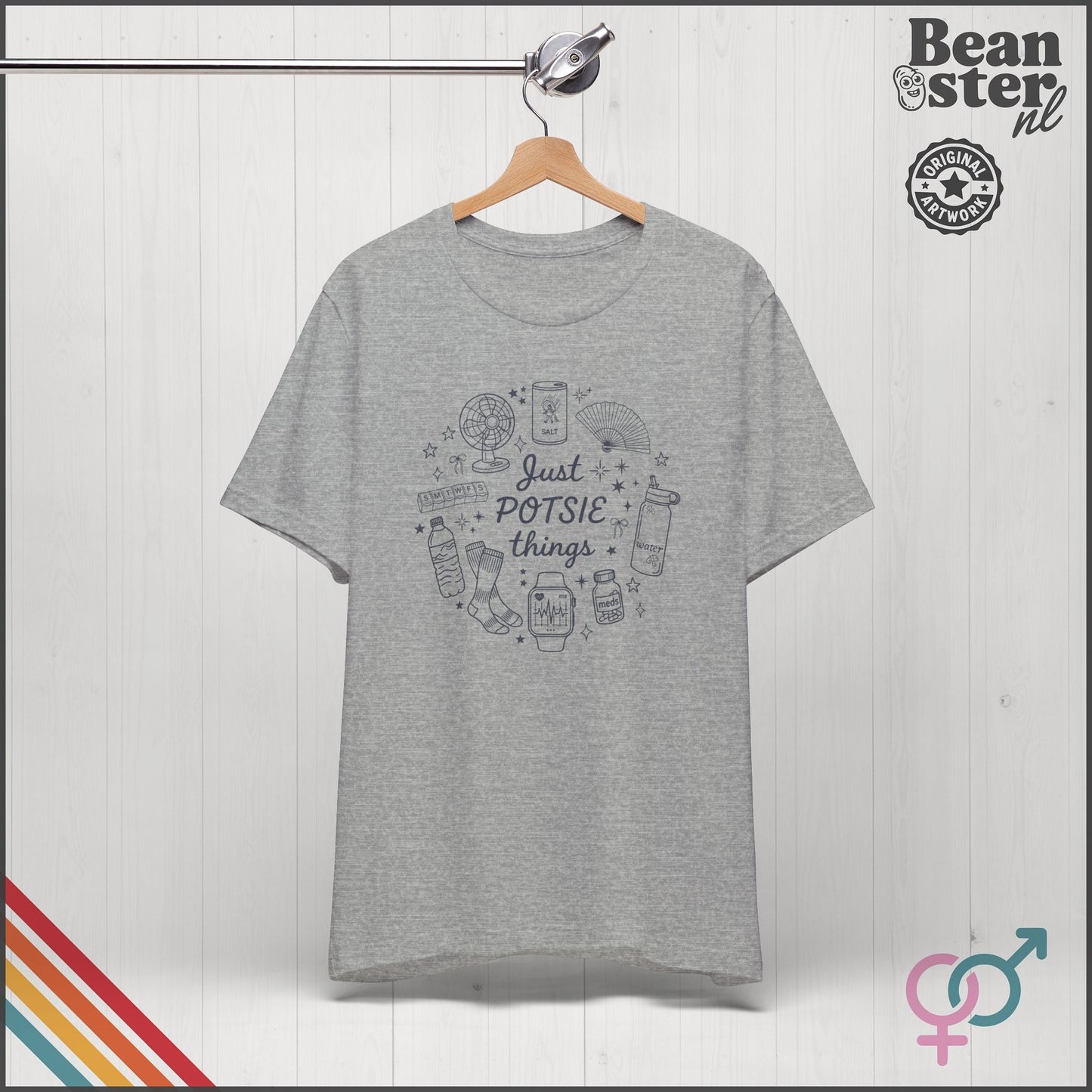 Just Potsie Things T-Shirt | POTS Syndrome Awareness Tee