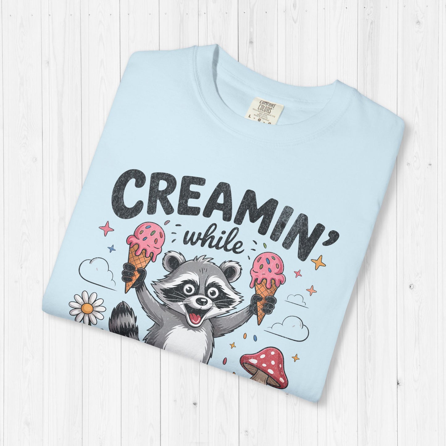 Creaming Screaming Raccoon Shirt