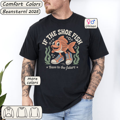 If The Shoe Fish Shirt – Funny Retro Graphic Tee
