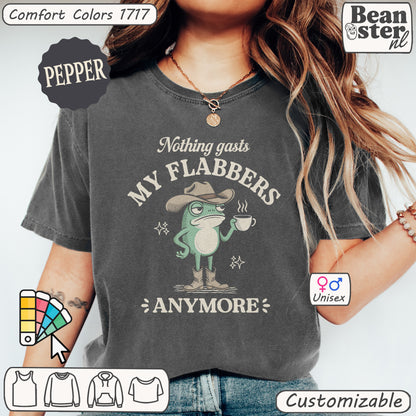 Nothing Gasts My Flabbers Funny Frog T-Shirt | Gen Z Humor