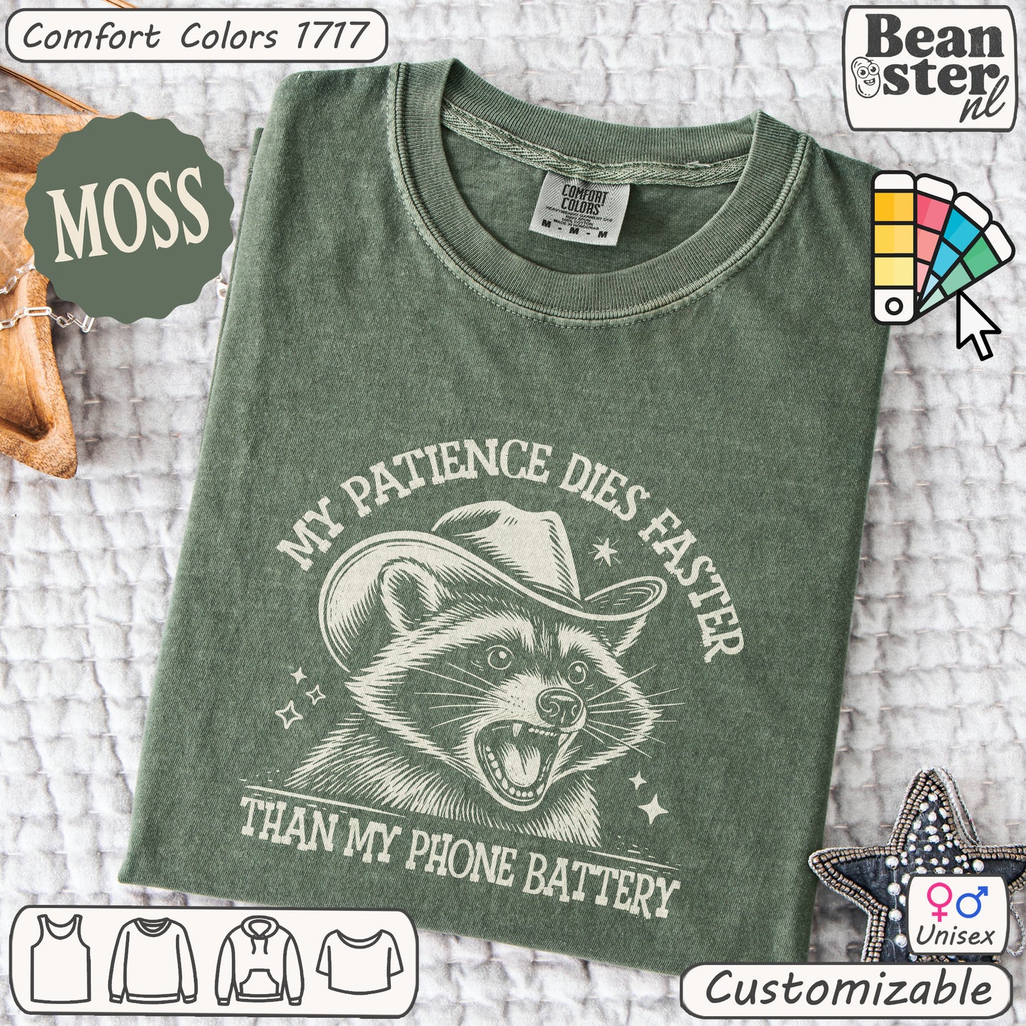 Angry Raccoon Tee – Funny Meme Pun for Gen Z Humor