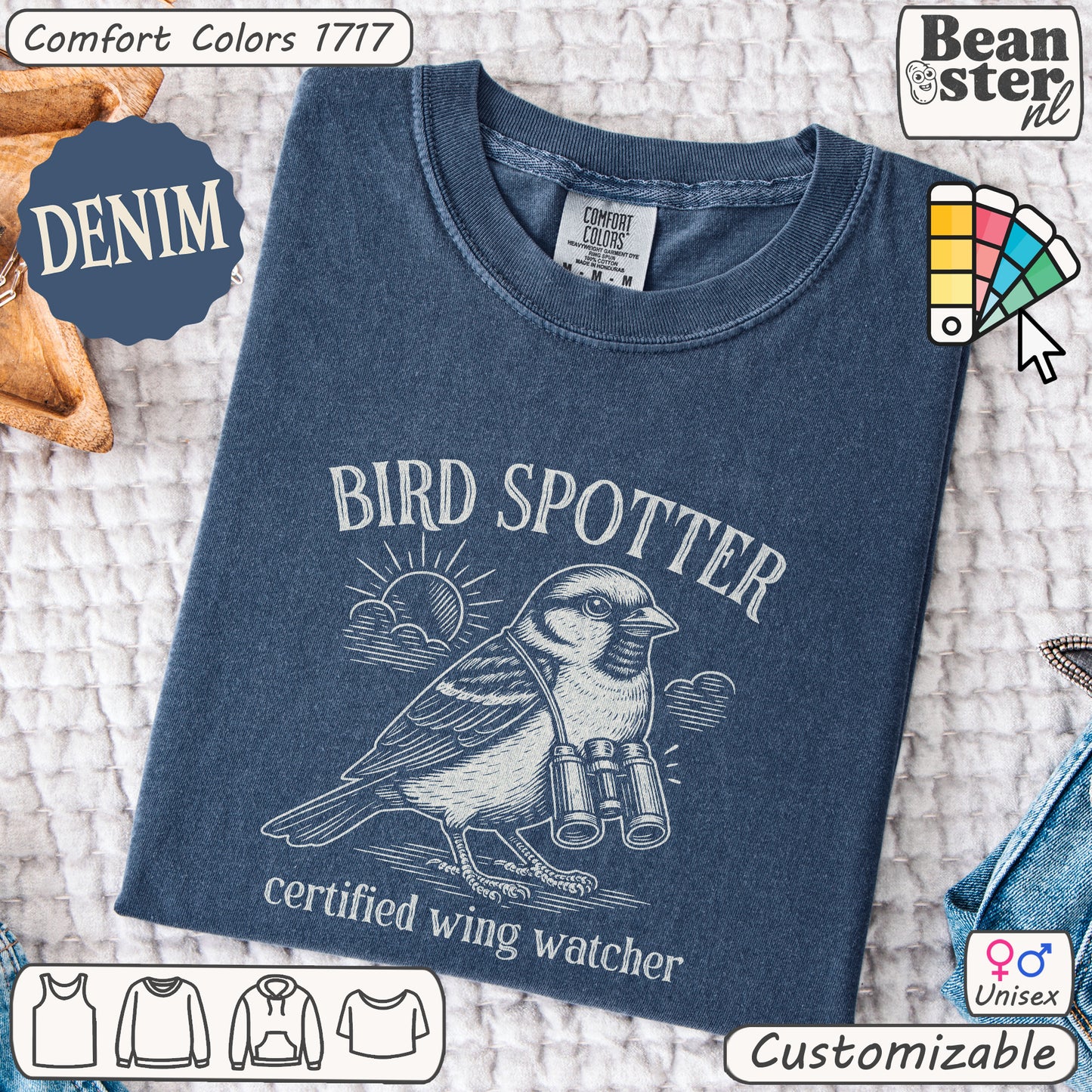 Bird Spotter T-Shirt for Birdwatchers & Nature Fans