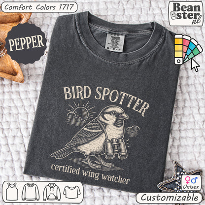 Bird Spotter T-Shirt for Birdwatchers & Nature Fans
