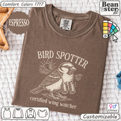 Bird Spotter T-Shirt for Birdwatchers & Nature Fans