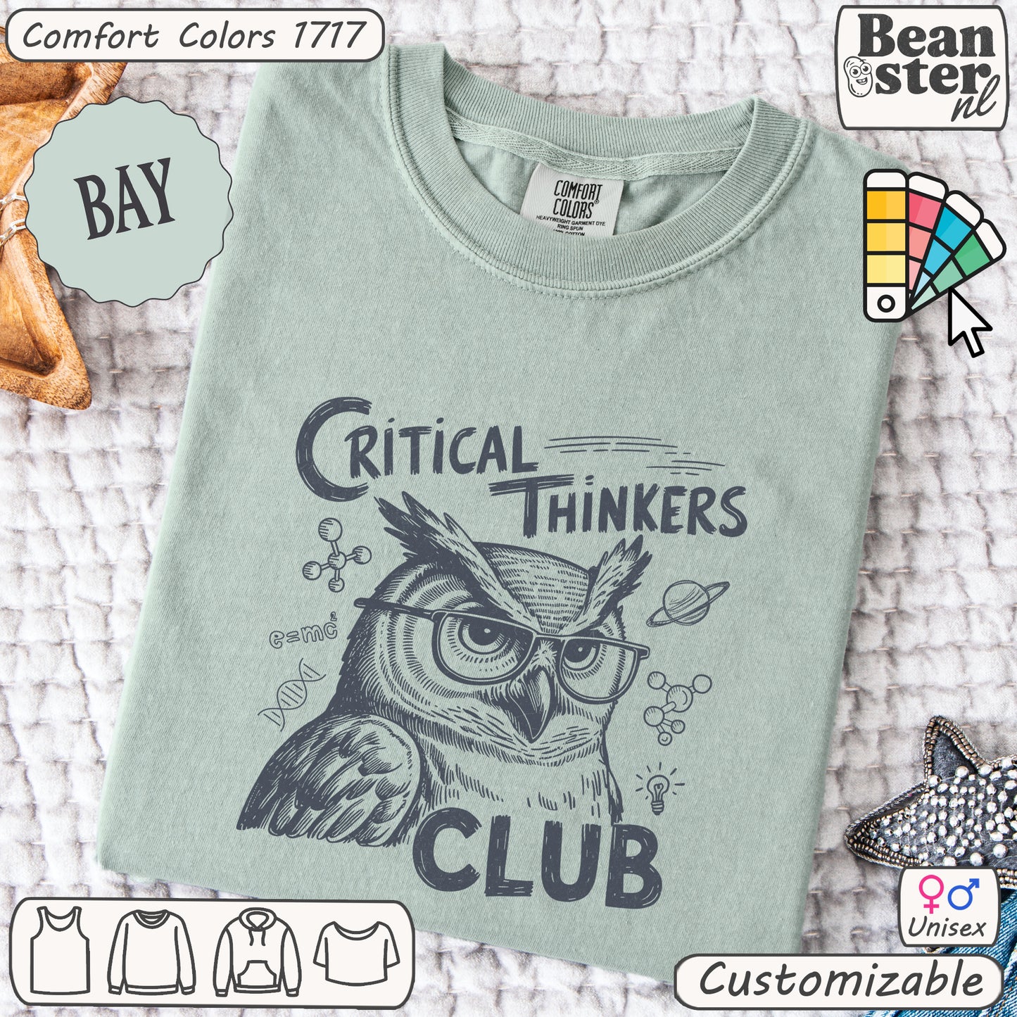 Critical Thinkers Club Tee for Sharp, Intellectual Minds