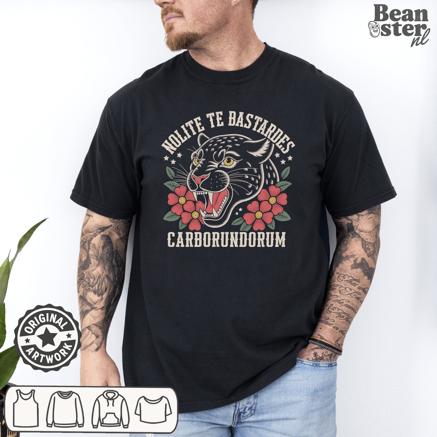 Black Panther Nolite Te Bastardes Carborundorum Tee