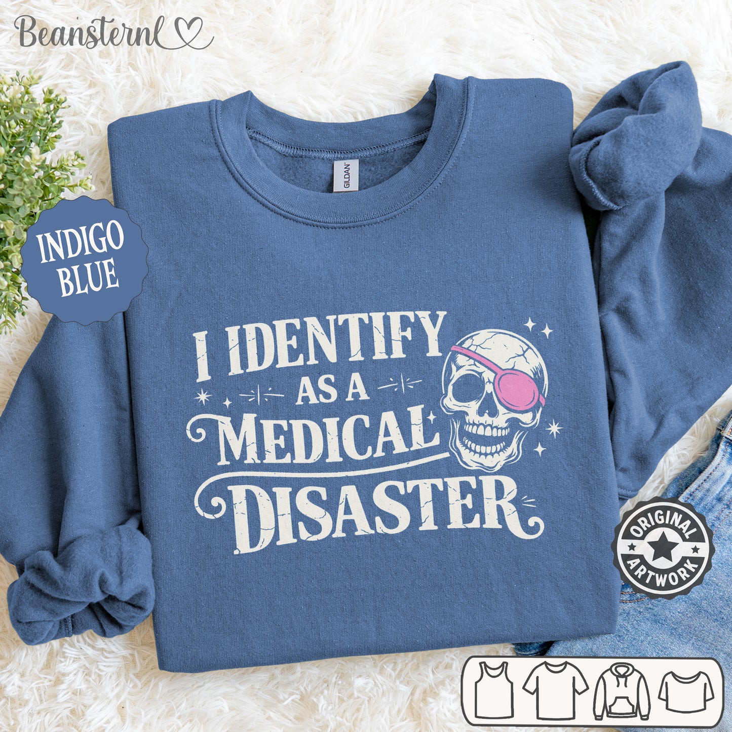 Medical Disaster Sweatshirt – Dark Humor Gift