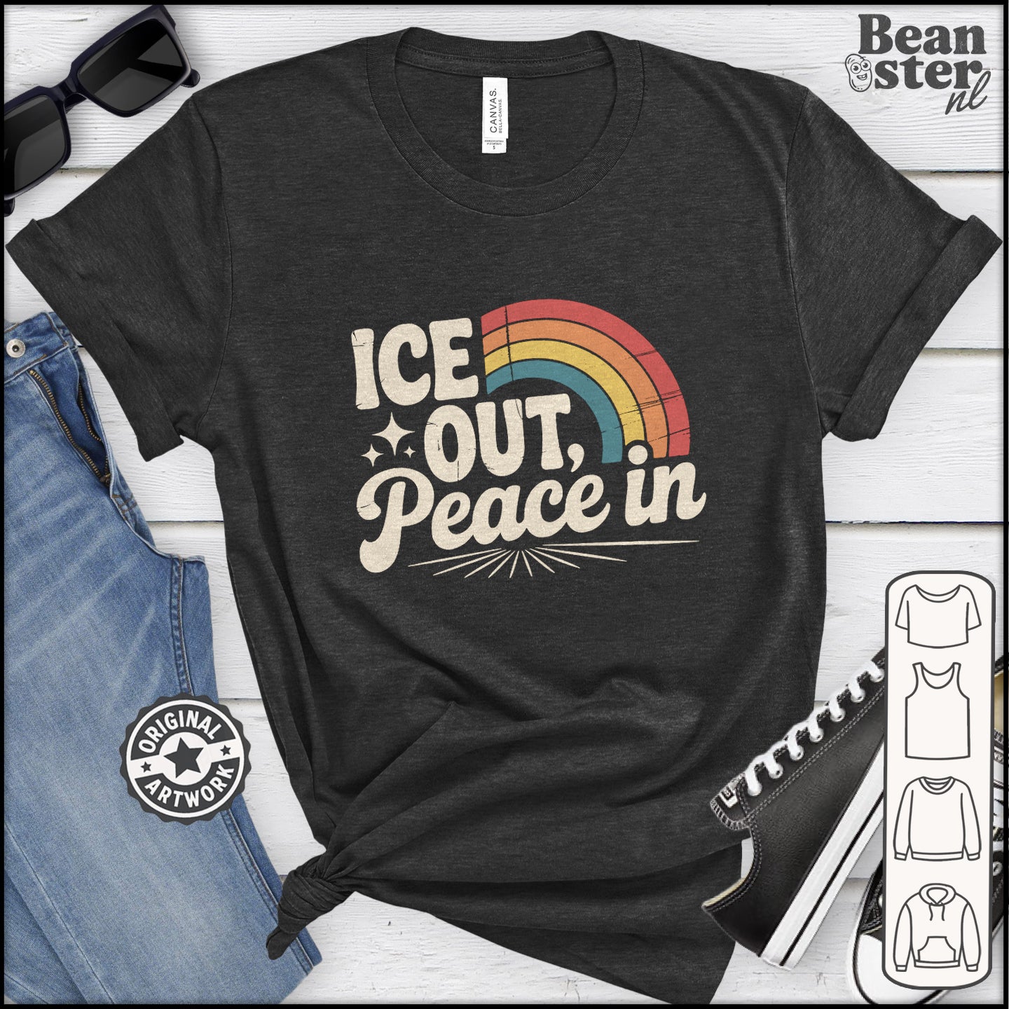 Ice Out T-Shirt – Bold Progressive Protest Tee Graphic