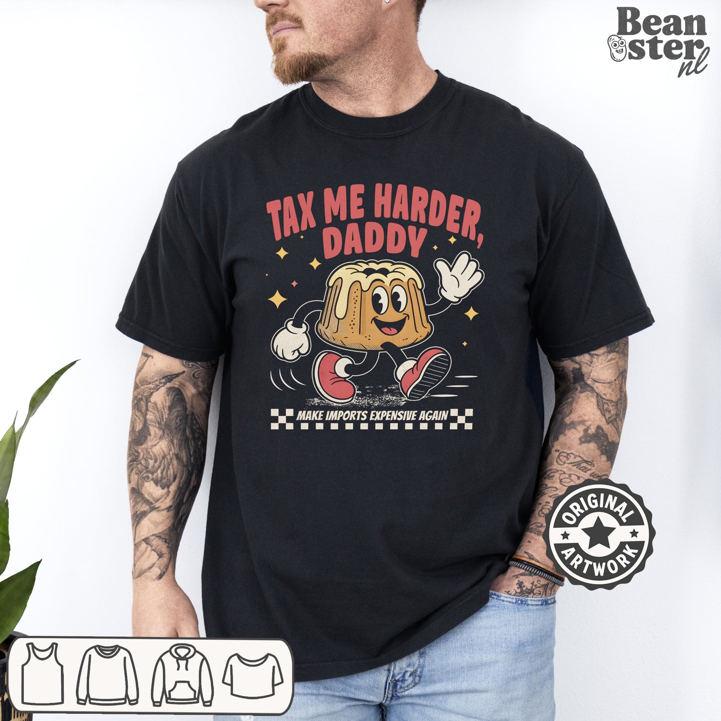 Tax Me Harder Daddy Funny Meme T-Shirt Retro Graphic Tee