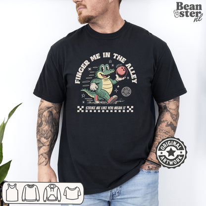 Raunchy Bowling T-Shirt – Funny Adult League Night Tee