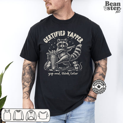 Certified Yapper T-Shirt – Funny Gen Z Meme Tee